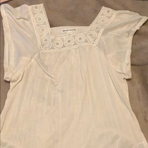 Square neck style shirt